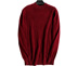 BING BOOS2018 mùa thu đông mới áo len cashmere nguyên chất nam nửa vòng cổ cao áo len lỏng lẻo - Áo len Cashmere áo khoác da lộn nam Áo len Cashmere
