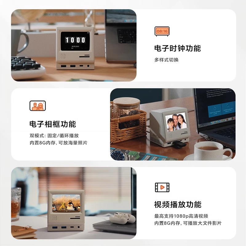 Raycue desktop docking station splitter screen splitter