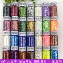 Laser Thickness Mix Alloy Powder Shiny Powder Bright Flake Flow Linen Drops Glue Handmade Diy Meme Stage Makeup Shiny Shiny Shiny Shiny