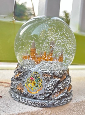 哈利波特周边水晶球圣诞装饰摆件创意个性送同学好友闺蜜生日礼物