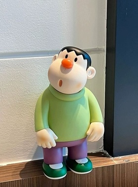 胖虎手办桌面摆件办公桌家居饰品客厅玄关装饰品摆件呆萌家居装饰