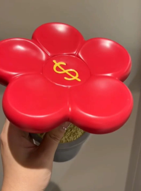 有钱花置物架收纳摆件家居装饰花朵玄关客厅卧室祝福家用桌面摆件
