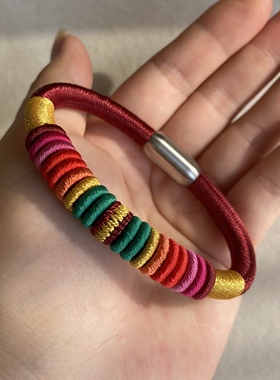 九乘迦叶金刚结手绳手工编织红绳