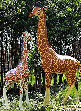 工艺仿真玻璃钢雕塑商场园林景观