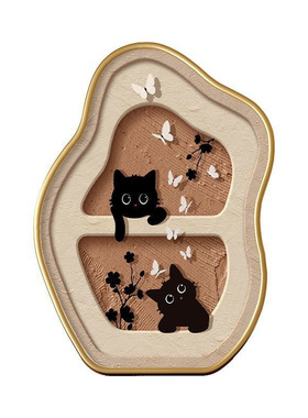 奶油风餐厅桌面摆画系客厅装饰画摆件房间卧室床头柜墙壁挂画