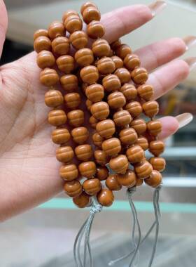 猴头葫芦手持单圈手链手串文玩盘玩佛珠雕刻念珠百搭盘玩配饰品