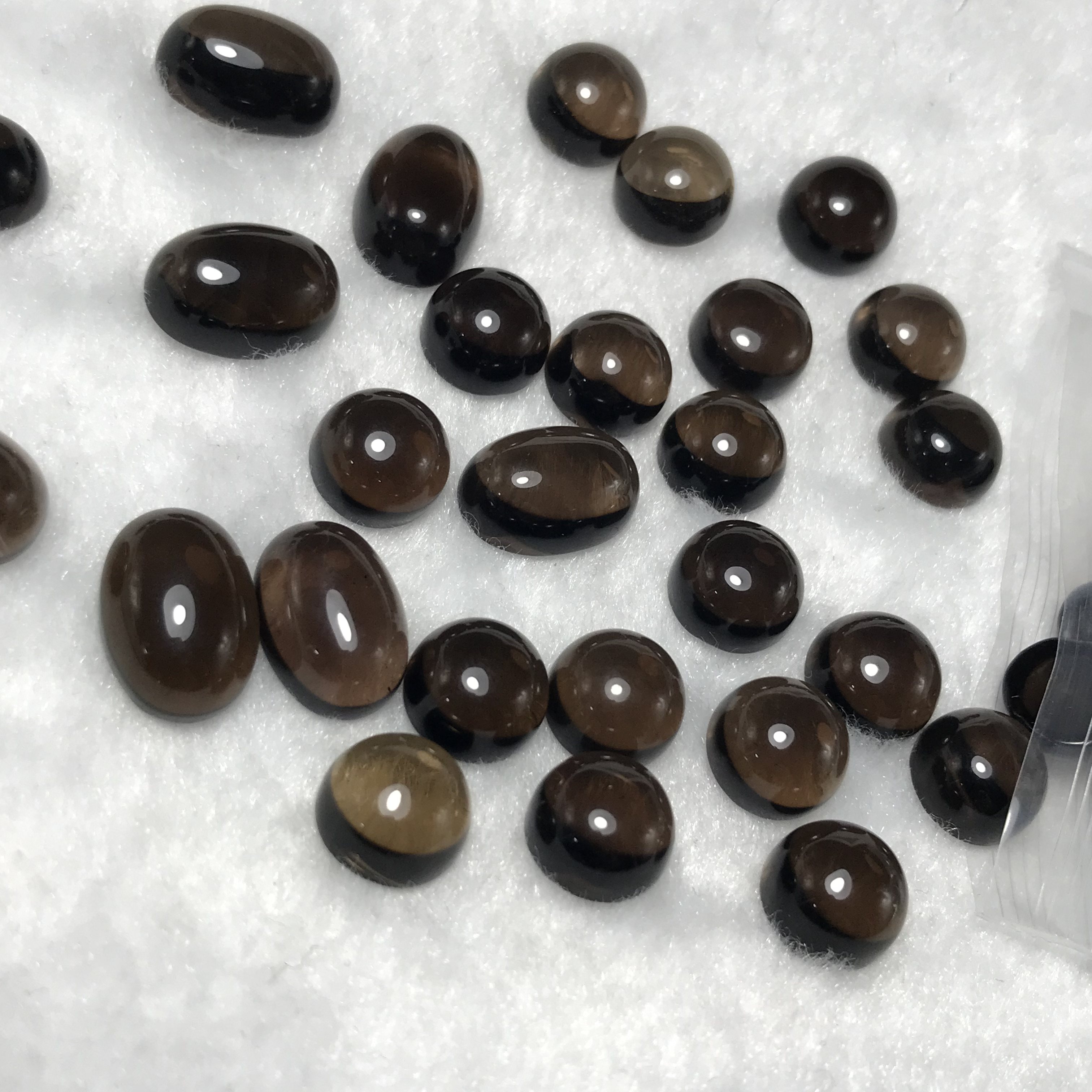 天然茶水晶蛋面椭圆形戒面裸石可镶嵌编绳绕线戒指吊坠耳钉手链,淘宝优惠券,粉丝福利购,淘宝优惠卷