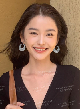 复古做旧波西米亚风女耳钉耳夹