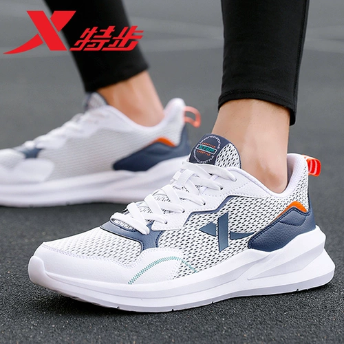 Xtep, демисезонная зимняя сетчатая спортивная обувь, дышащая повседневная обувь