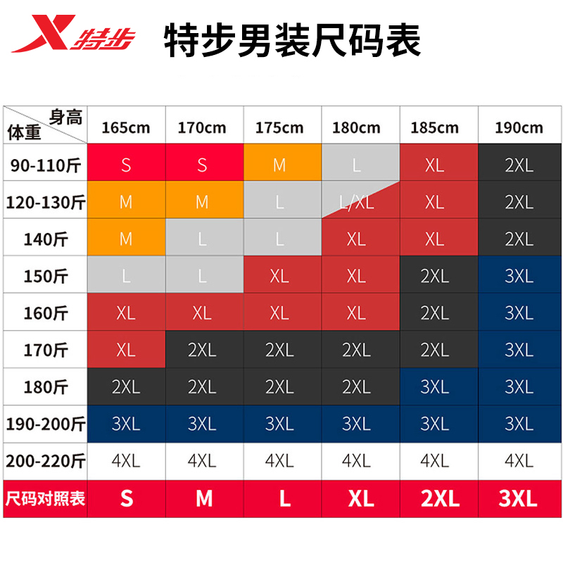 特步短袖t恤男2024新款正品速干透气半袖T男士宽松上衣体恤运动服 - 图3