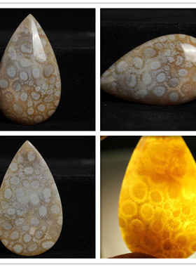 化石玛瑙珊瑚玉手串平安扣吊坠