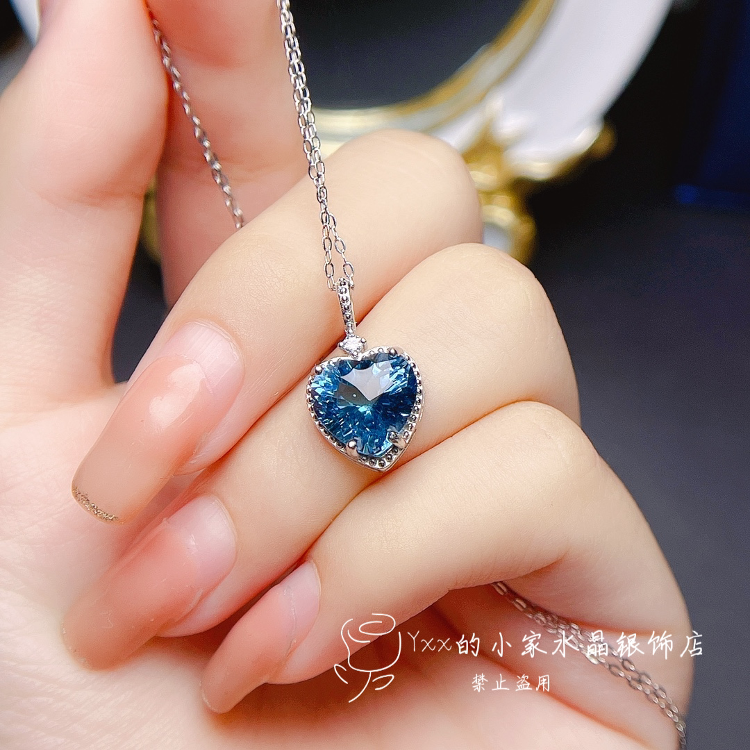 10mm love London blue engraved with the motto of love