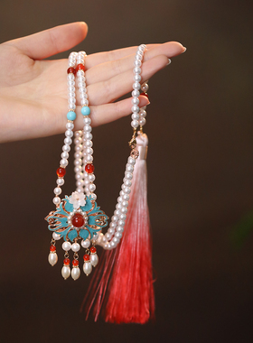 马面裙项链秋冬古风国风中式