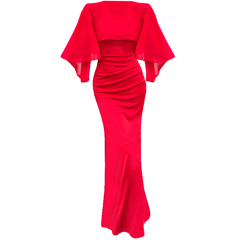 鱼尾晚礼服女气质高级感轻奢小众连衣裙生日显瘦长裙年会日常可穿