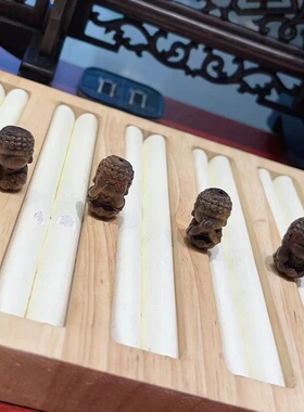 沉香四不佛diy配件手工编织手绳项链文玩佛珠手串配饰品隔配珠
