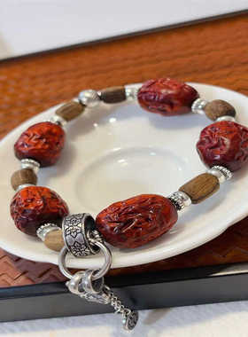 小众手链天然琥珀蜜蜡