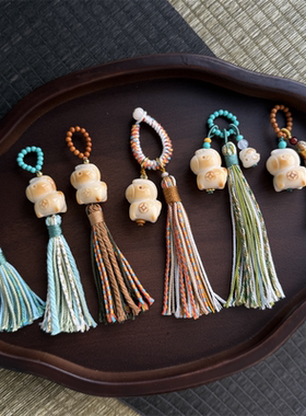 象牙果小马DIY串珠钥匙扣配件