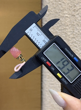 粉糯三通纯铜塔头DIY文玩隔珠