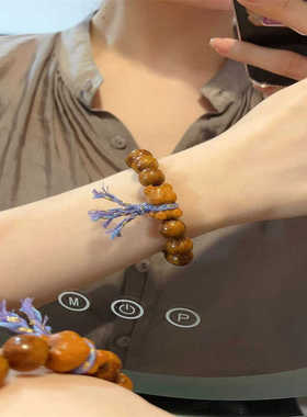 单圈佛珠饰品礼物手串紫金原创