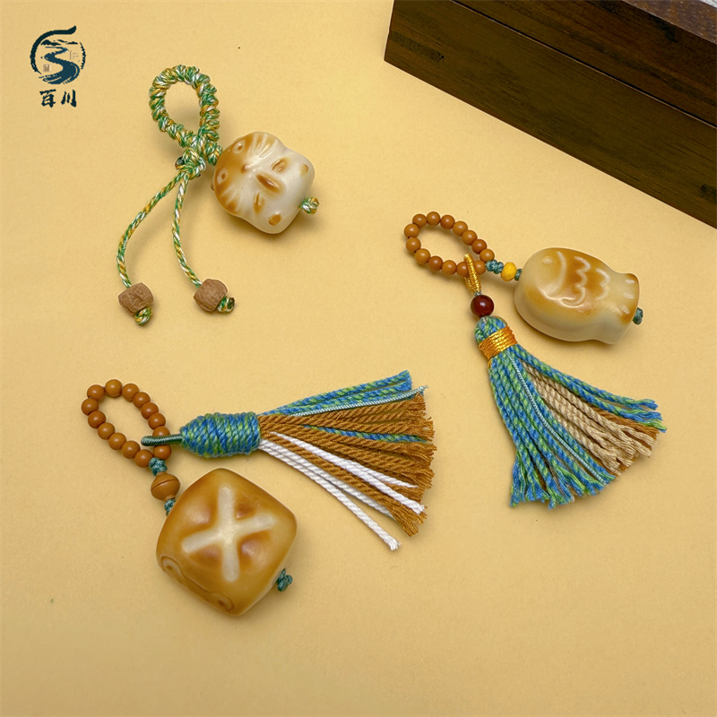 象牙果屁桃小熊猫爪diy手工编织手绳项链文玩佛珠配饰品隔串珠,淘宝优惠券,粉丝福利购,淘宝优惠卷