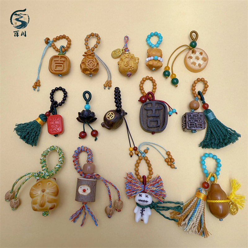 手工编织小提溜搭配象牙果檀木骨质diy配件文玩串珠隔珠配饰品,淘宝优惠券,粉丝福利购,淘宝优惠卷