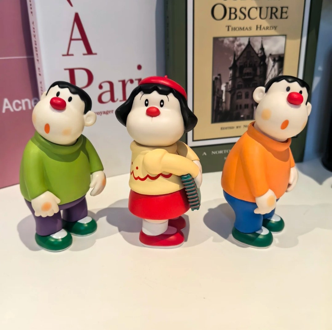 胖虎妹妹呆萌歪头技兰可爱手办潮玩摆件桌面装饰1,淘宝优惠券,粉丝福利购,淘宝优惠卷