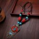 Sweater chain accessories gemstone pendant ເຄື່ອງປະດັບທິເບດ