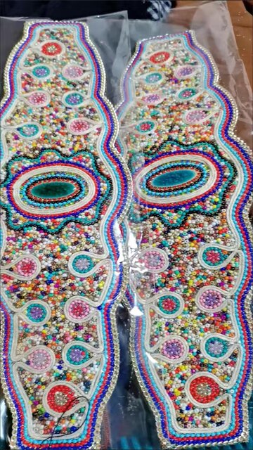 Fengmi beads ເຊືອກ elastic ສາຍແອວ Mongolian ສາຍແອວເຕັ້ນລໍາ