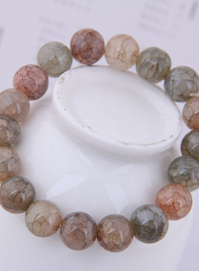 韩版甜美风水晶手链玻璃球