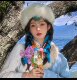 ທິເບດ headwear imitation fox fur ເປົ່າ hat Tibet Xinjiang travel photo studio Yunnan Dali