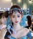 Princess Jasmine Tiara Flower Tassel Hair Accessory Waist Chain