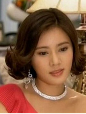 林品如同款：回家的新娘短款水钻