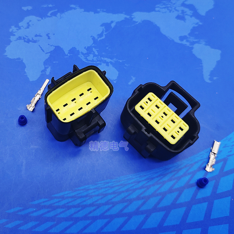 10P汽车防水接插件 10芯连接器 71016Y塑壳护套 1.8 接线端子插头 - 图2