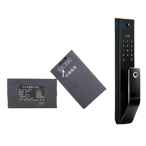 指纹锁专用锂电池多品牌通用智能密码锁锂电池锂离子充电电池7.4v - 图2
