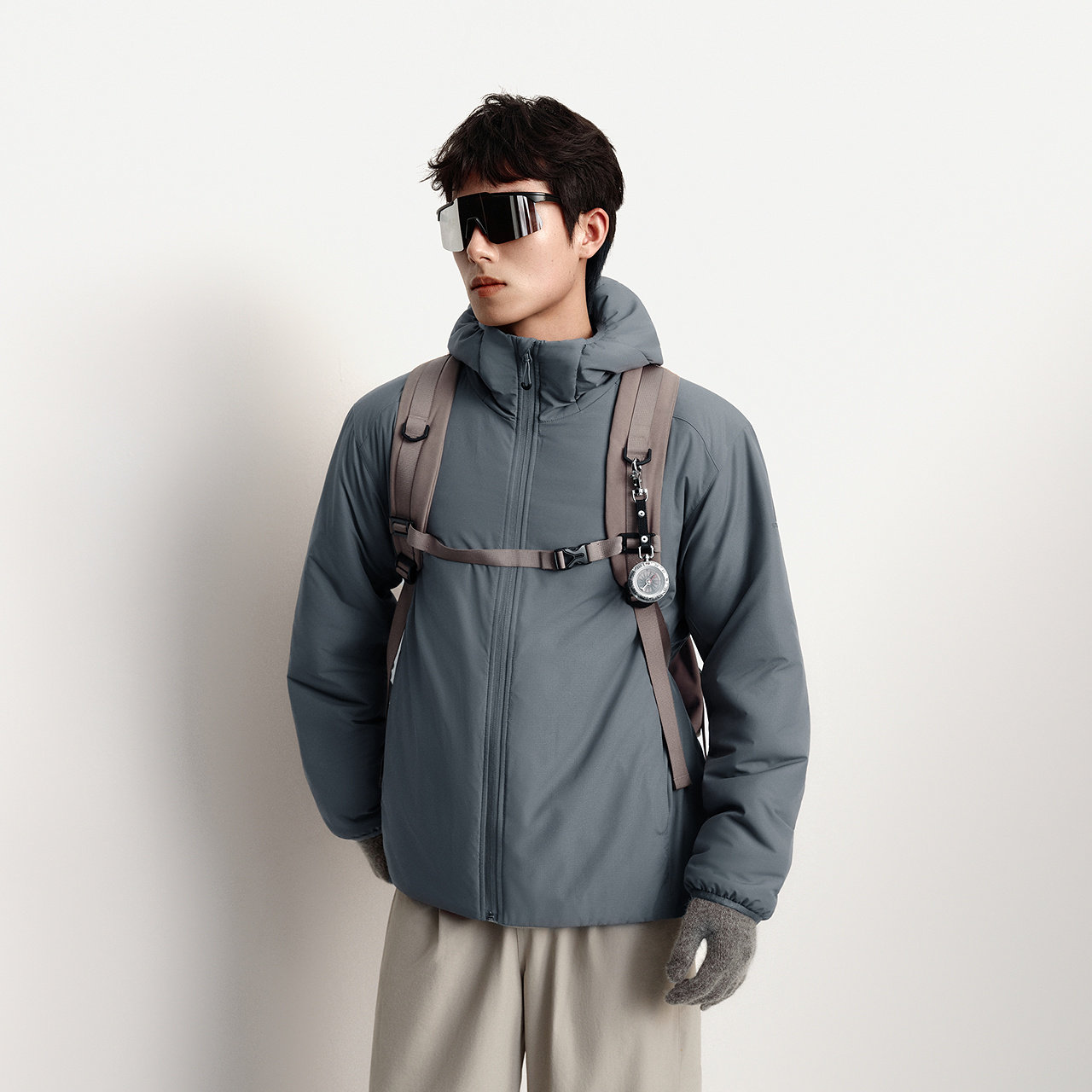 王安宇同款森马棉服男发热科技棉外套三防保暖棉衣25新款冬装连帽,淘宝优惠券,粉丝福利购,淘宝优惠卷