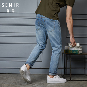 森马薄款牛仔裤男