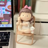 Творческая милая йога девочка -машина на рабочем столе украшения подарка на день рождения подарок для подруги на китайском День святого Валентина Смешная девушка