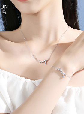 原创璀璨星河手链女925银