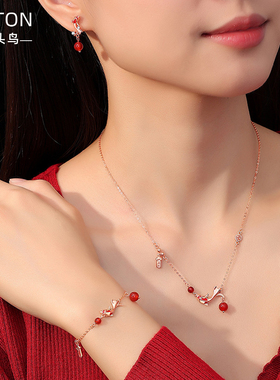 DOTON鸿运锦鲤手链女925纯银国潮