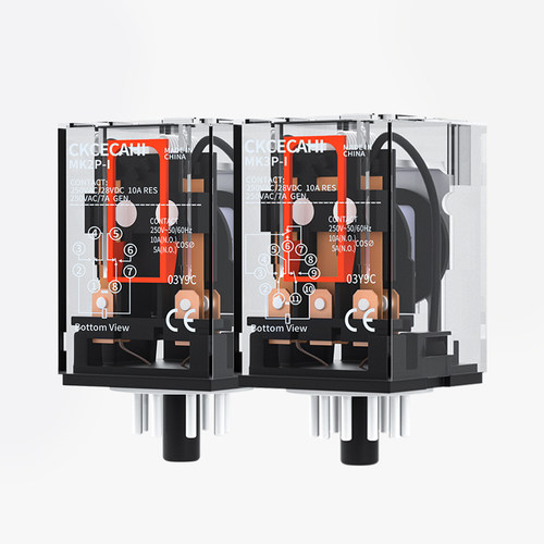MK2P-I MK3P-I 中间继电器 小型继电器AC220V DC24V 8脚11脚 - 图3