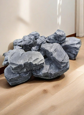 定制仿真高密度泡沫假山造景石