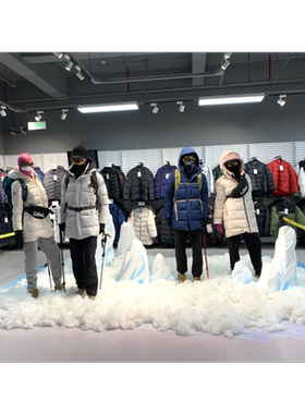 定制仿真泡沫雪山雪块假山塑雕