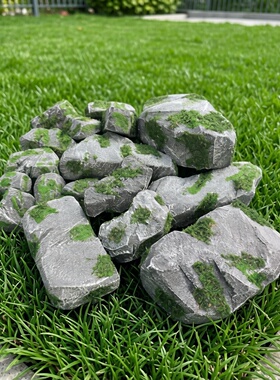 定制高密度泡沫仿真假山造景石