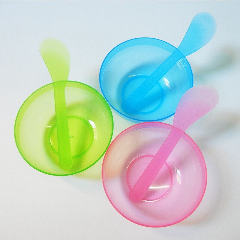 面膜棒面膜碗2件套家用DIY软碗调面膜粉工具美容院专用水疗塑料碗,淘宝优惠券,粉丝福利购,淘宝优惠卷