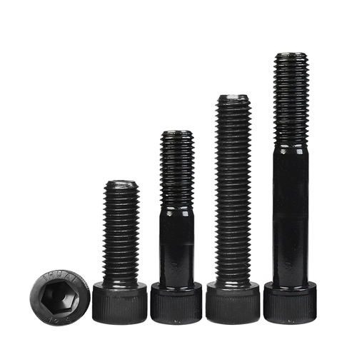 12.9 класс Class Cup Cup Hexagonal Vint Wint -High -Intensity Bolt Bolt Черный кантонский винт с полными зубами m2m3m4m5m6m8