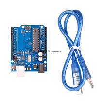 UNO R3 DIP Development Board Official version ATmega16U2 Single chip module compatible with CH340G