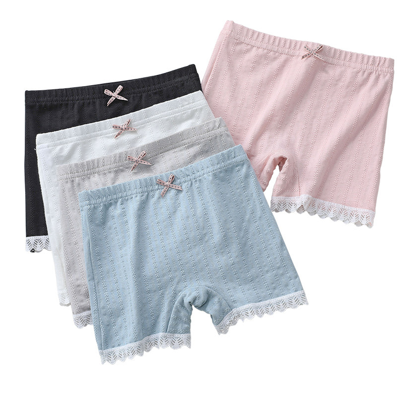 女童莫代尔安全裤防走光儿童蕾丝平角内裤夏薄款女孩宝宝打底短裤,淘宝优惠券,粉丝福利购,淘宝优惠卷