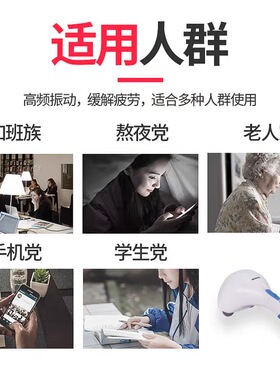 插电筋膜枪有线手持双头大力按摩器颈椎腰部腿部家用震动按摩锤