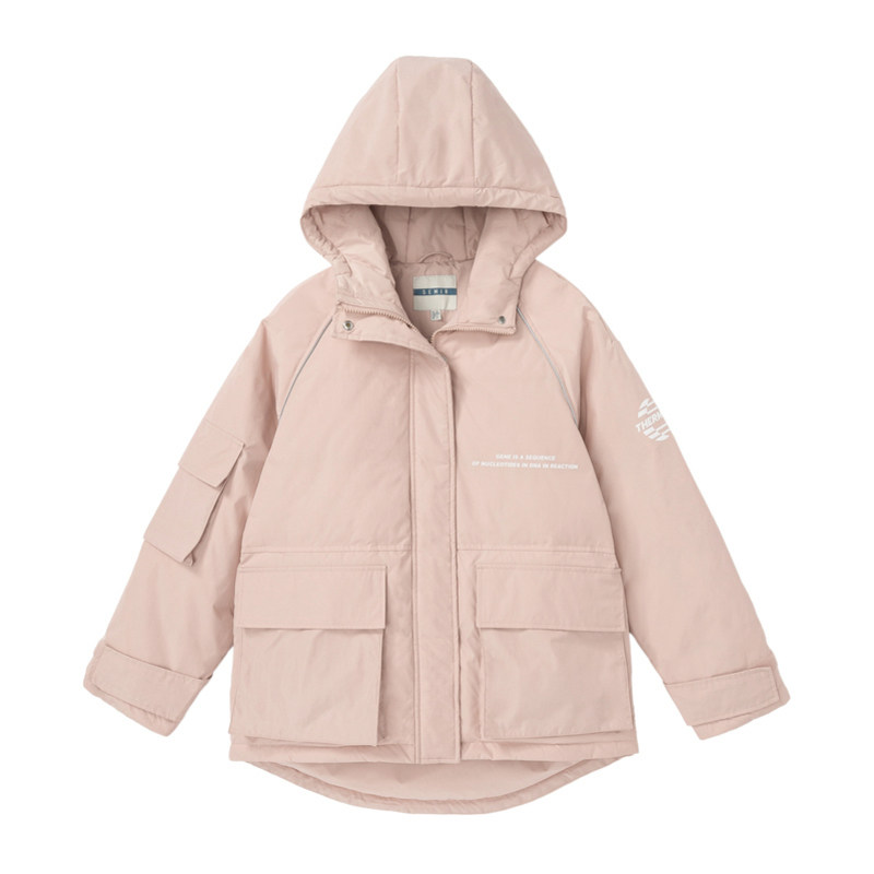 森马2020冬季新款工装中长款羽绒服 森马妙步羽绒服