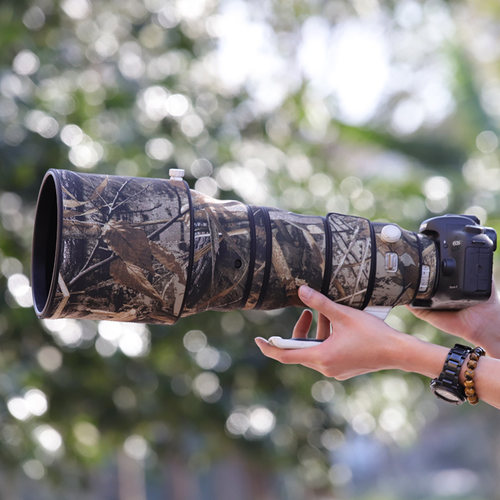 佳能RF600mmF4LISUSM镜头炮衣适用CANON相机长定焦拍鸟迷彩保护套 - 图1